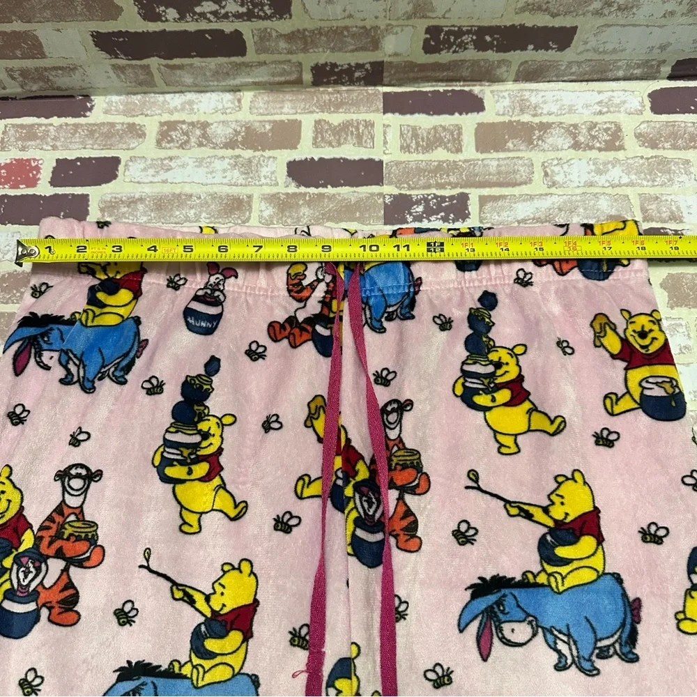Disney Winnie Pink and Yellow Pajama Bottoms with Playful Cartoon Design - Picture 6 of 9